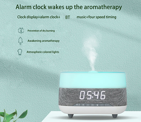 M-01 Music Clock Aromatherapy Humidifier