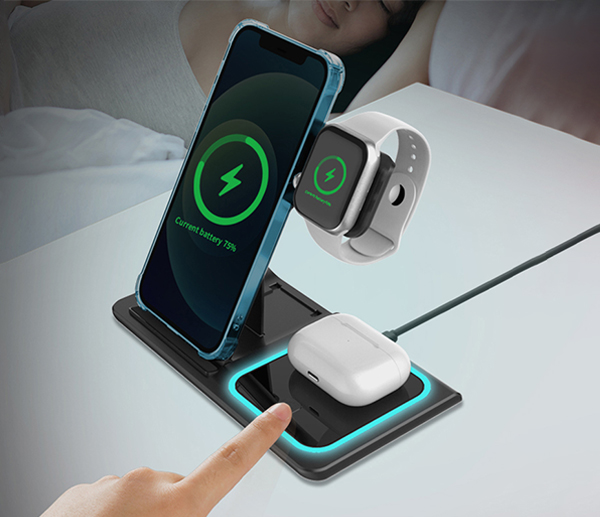 X455 3-IN-1 Wireless Charger